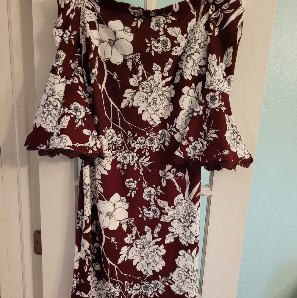Floral Premier Amour bodycon dress